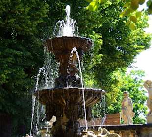 Kleine Springbrunnen am Nymphenbad