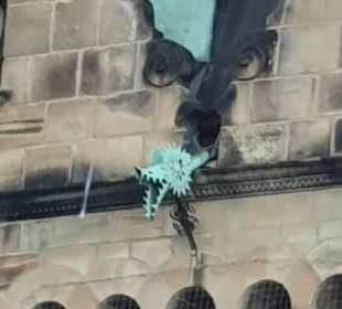 Alles in Kupfer Regenablass 