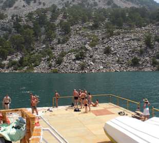 Bademöglichkeit beim Green Canyon