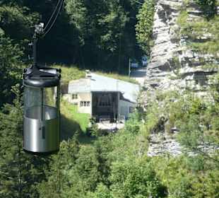 Unsere Fahrt mit der Graseckbahn vom Berg ins Tal
