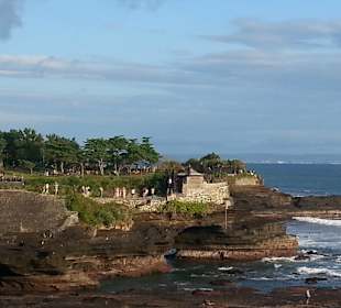 Blick auf den kleinen Tempel