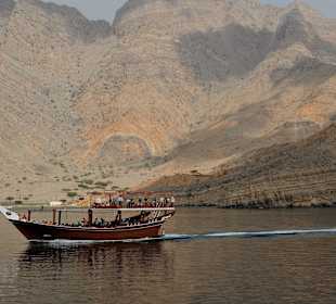 Heiko sei Dank Bilder Oman Fjord Dhaufahrt