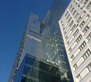 Wieżowce w Warszawie.