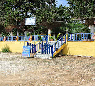 Eingang vom Parkplatz