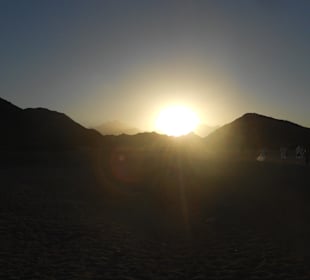 Abenstimmung in der Wüste