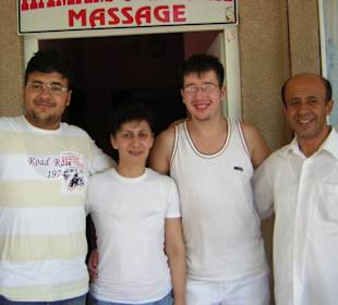 Die nette Crew vom Hamam