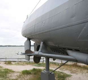 Heckansicht von U 995