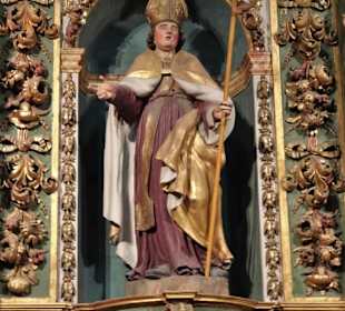 Seitenaltäre der Kirche Notre-Dames-des-Anges