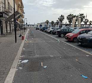 Straße in Ladispoli 