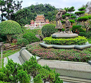 Maokong Gondel -  Rund um Tempel Station