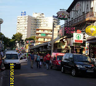 Blick auf die Schinkenstraße
