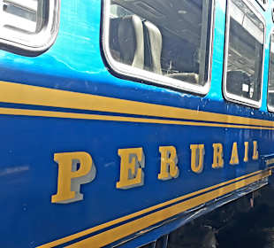 Bahnhof Stadt Ollantaytambo