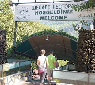 Wejście do restauracji