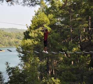Adrenalin - Konzentration - Indiana-Jones-Brücke