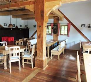 In der Gaststube des Rosenauer Hofbräu