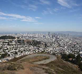 Blick von den Twin Peaks