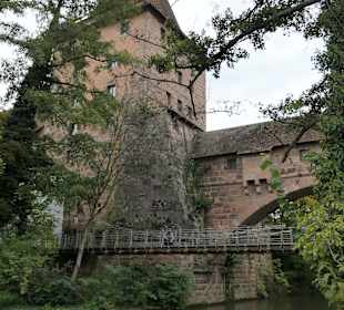 Blick zur Pegnitz in Nürnberg