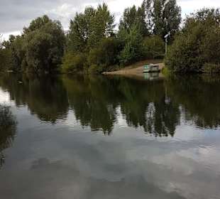 Dorsten Hardt Uferseite Blick zur Fähre 