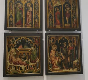 Bei einem Rundgang durch das Angermuseum