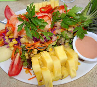 Exotischer Salat im Le Grilladin