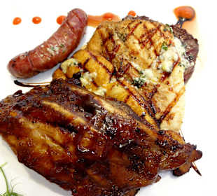 Gemischte Grillplatte im Perla del Mar