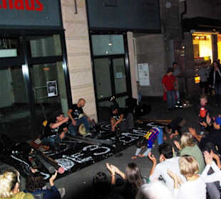 In der Fußgängerzone