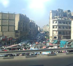 Getümmel in Kairo. 
