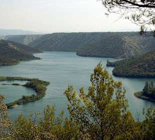 Krka-Fluß