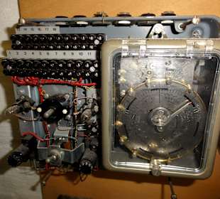 In der Werkstatt eines Elektrikers