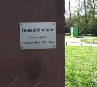Skulptur Die Rossebändiger-Gruppe