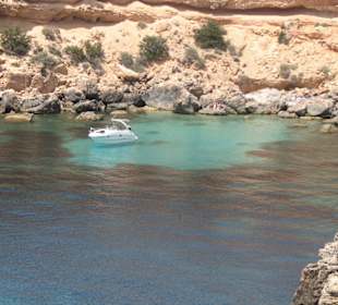 Bucht hinter der Anlage 