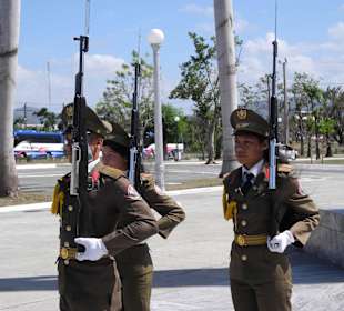 Ehrenwache für Jose Marti