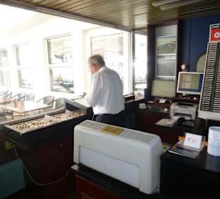 Hier werden die Schiffe begrüßt