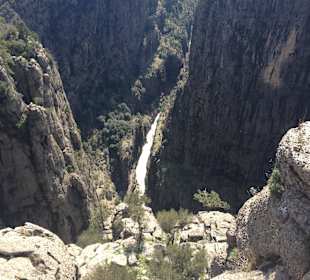 600 Meter geht es in die Tiefe