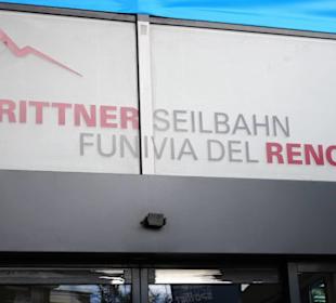 Die Talstation der Funivia del Renon