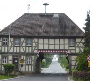 Das Torhaus -  das Eingangstor zu Trappstadt