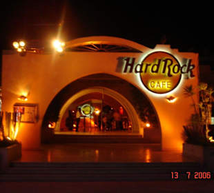 Hard Rock Cafe bei Nacht