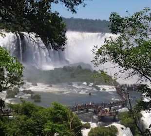 Wasserfälle von Iguazu. Ein Weltwunder