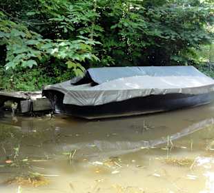 Kanufahrt auf dem Torfkanal