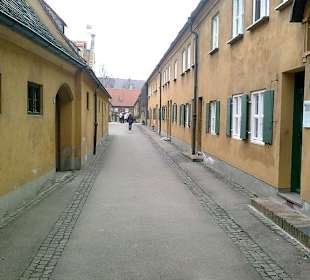 Fuggerei - Strassenzug 