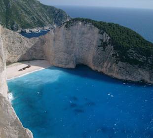 Schiffswrack aus einer anderen Perspektive