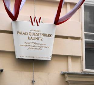 Schild am Eingang
