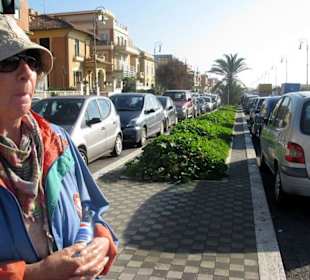 An der Promenade von Ostia