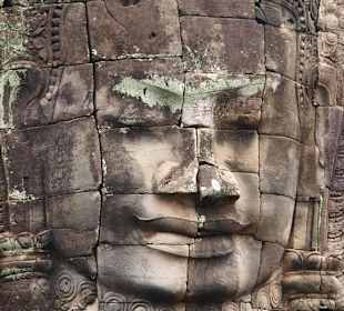 Detail Bayon Tempel