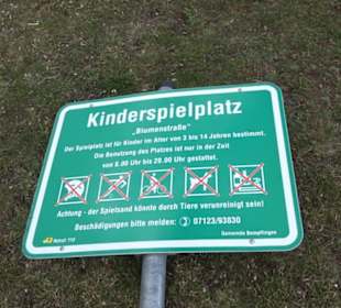 Kinderspielplatz Blumenstraße