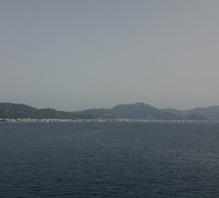 Die ersten Landsichtungen von Marmaris 