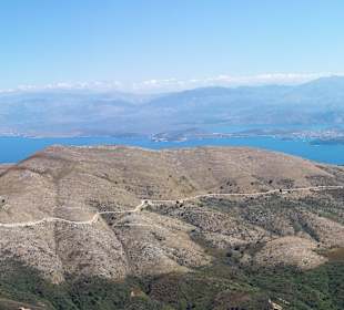 Auf dem Gipfel des Pantokrator