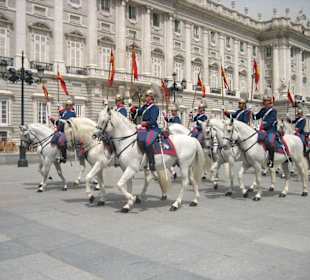 Palacio Real - Wachwechsel