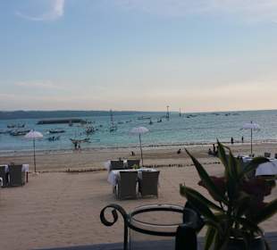 Ausblick von unserem Tisch