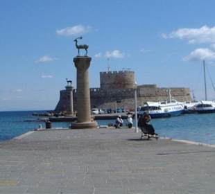 Rhodos-Stadt,Hafen